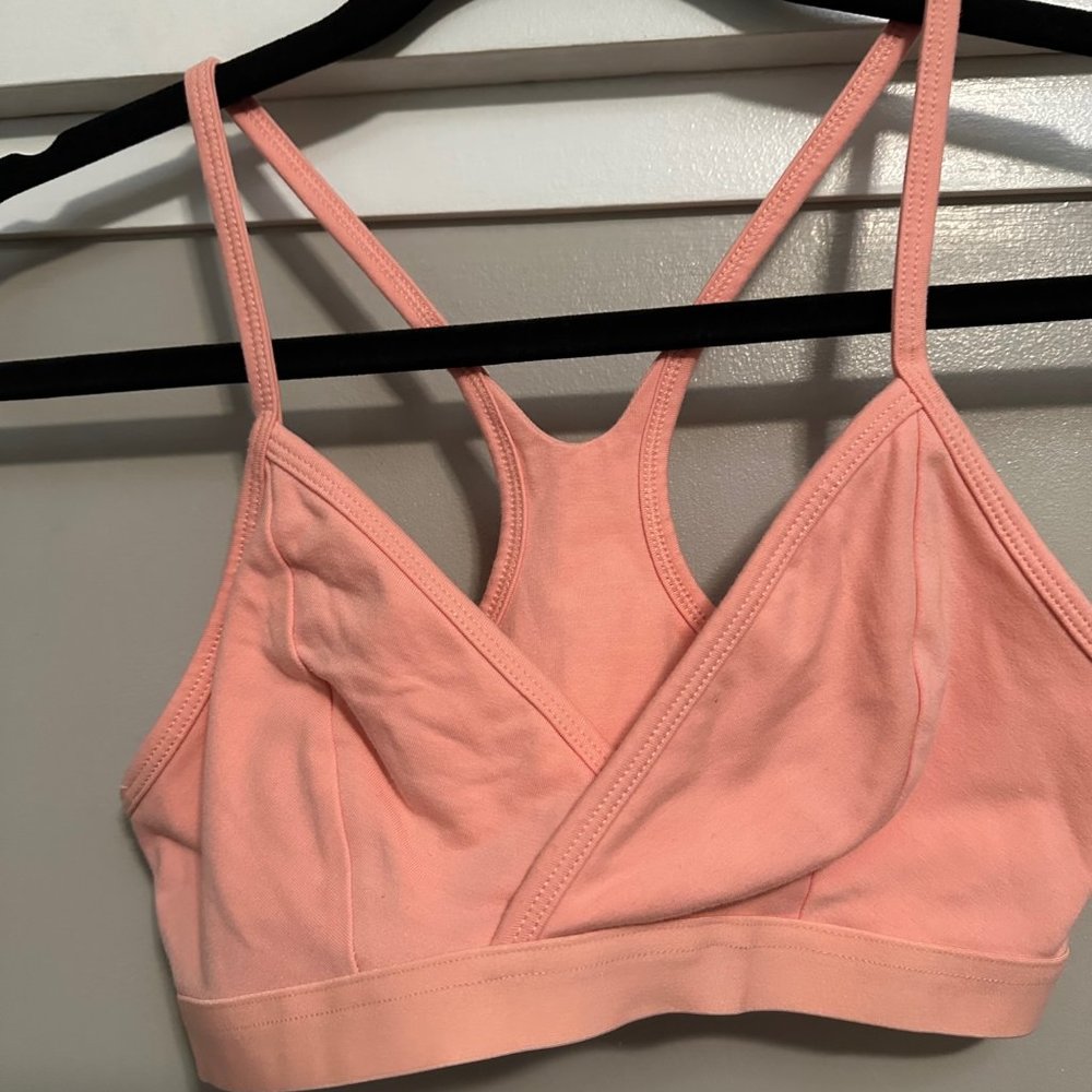 fabletics pink bralette